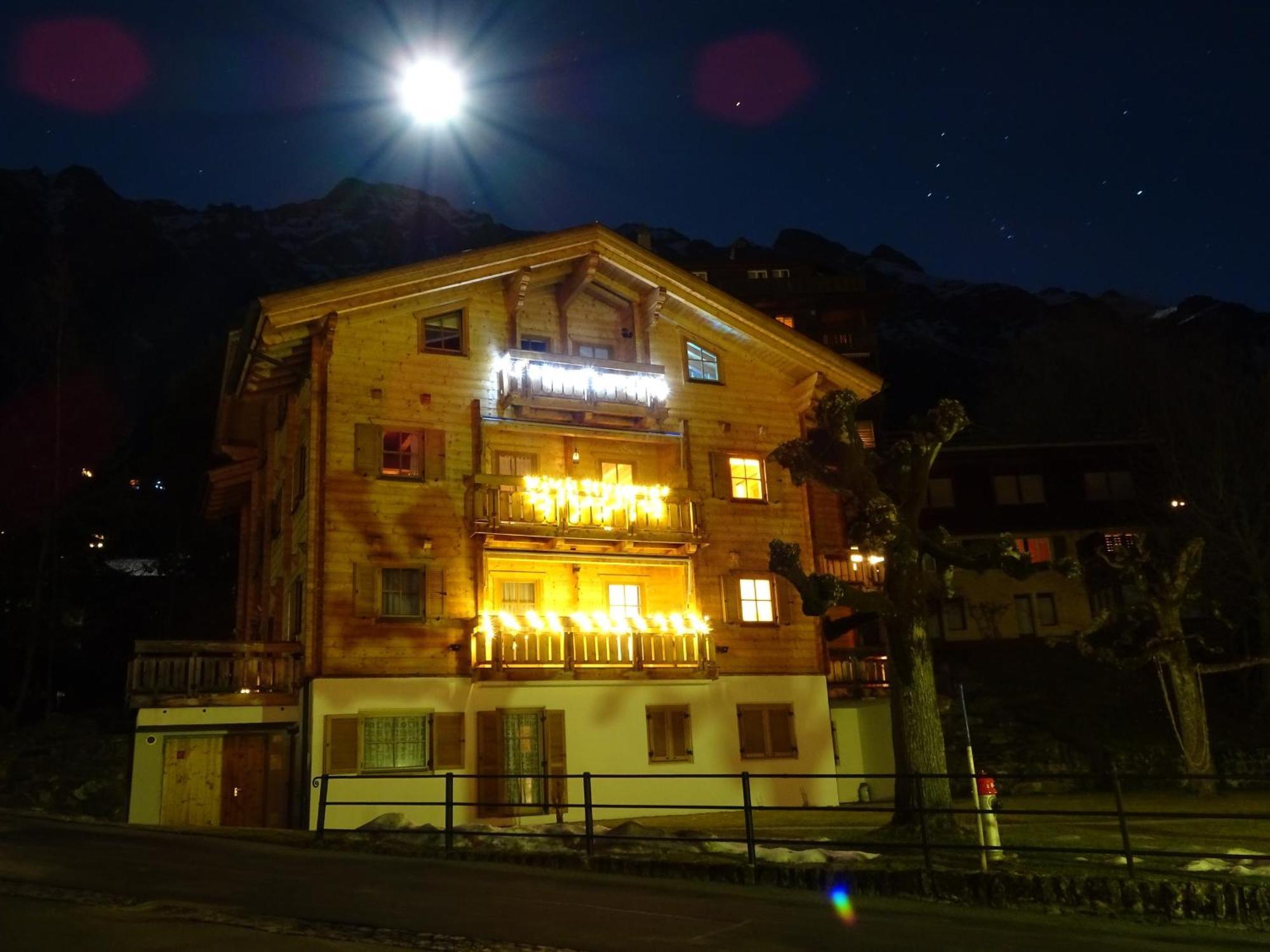 Chalet Alpina Gyger Венген Экстерьер фото