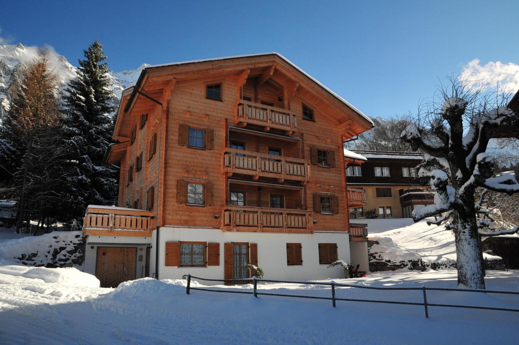 Chalet Alpina Gyger Венген Экстерьер фото