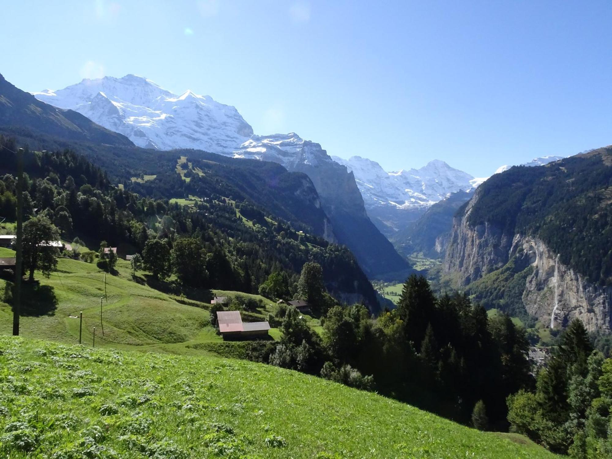 Chalet Alpina Gyger Венген Экстерьер фото